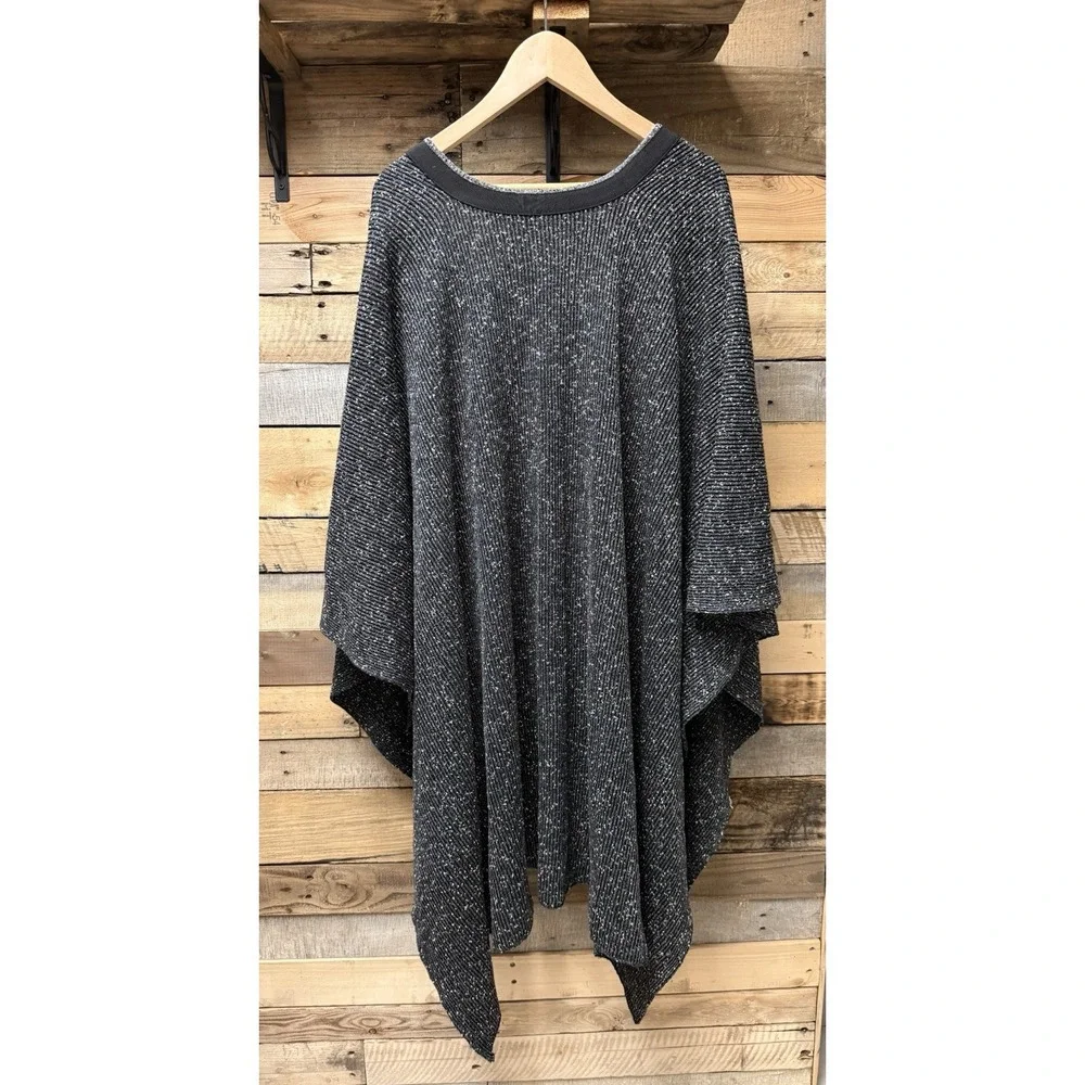 SALVATORE FERRAGAMO SHAWL WRAP Sweater Wool/ Cotton Blend NWT